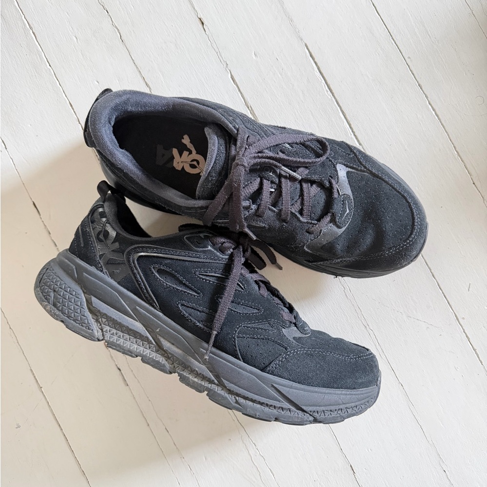 Suede Black Hoka